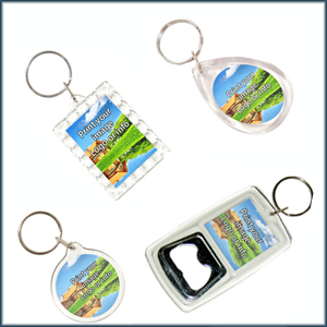 Printed clip in Keyrings