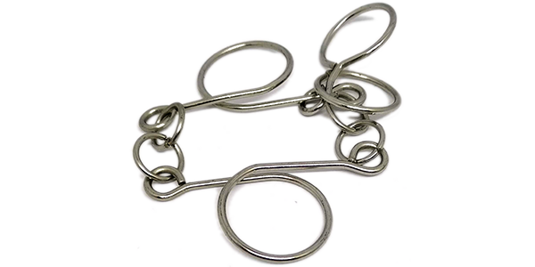 Wire brainteaser puzzle Large (06)
