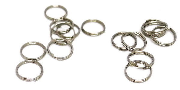 Split ring 10mm Stainless steel