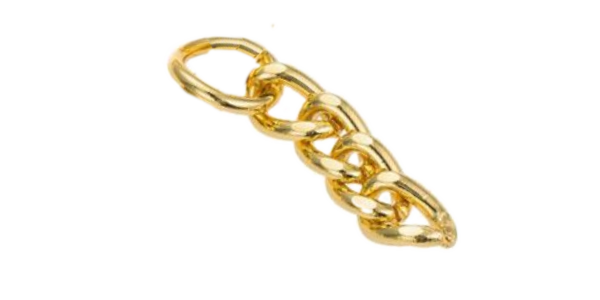 Chain Gold 30mm with one jump ring