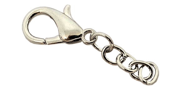 Lobster claw with chain