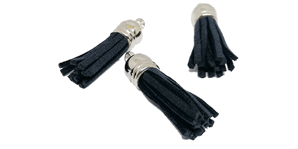 Tassel Navy blue with Silver cap