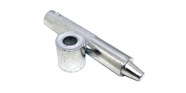 Eyelet tool set to insert 4mm eyelets