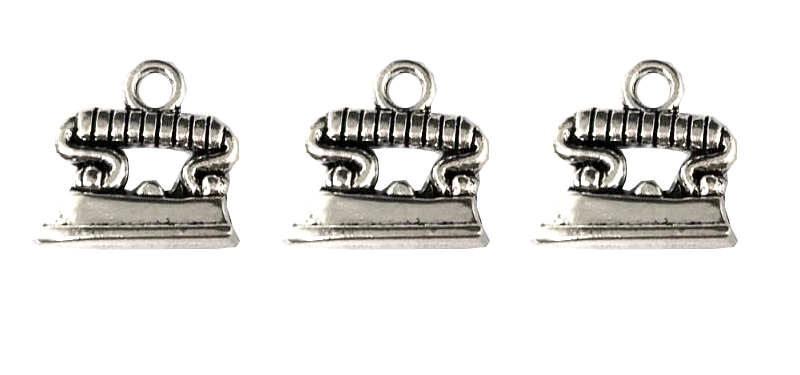 Charm, 3 Identical old style Irons