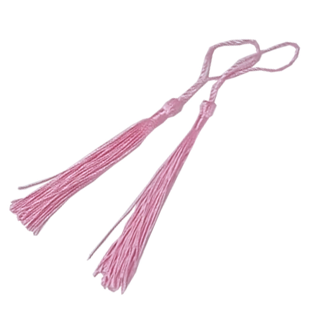 Fairy Tale Pink Tassel, Thread 80mm with loop