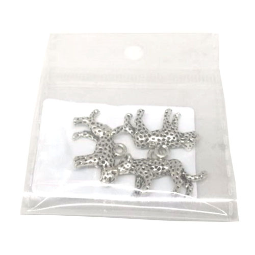 Charm, 3 Identical Leopard charms