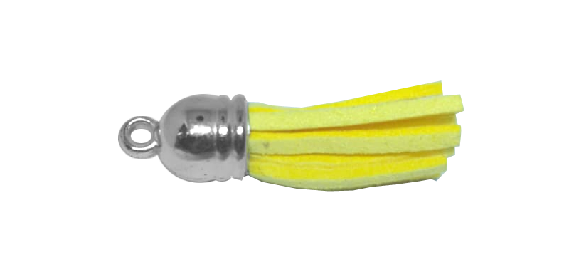 Tassel Yellow with Silver cap