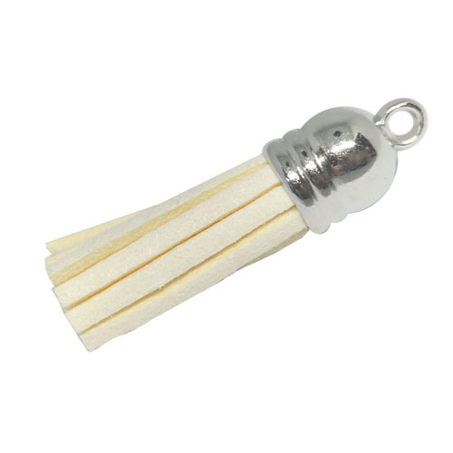 Tassel Cream with Silver cap