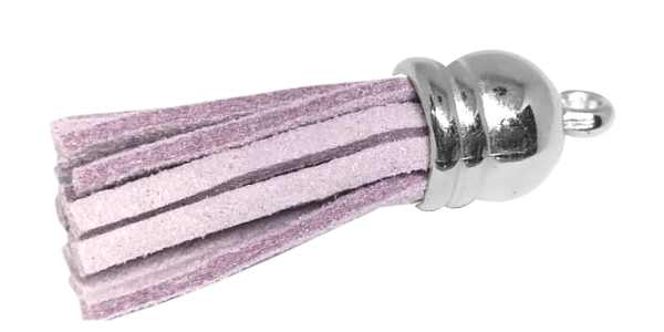 Tassel Lavender with Silver cap