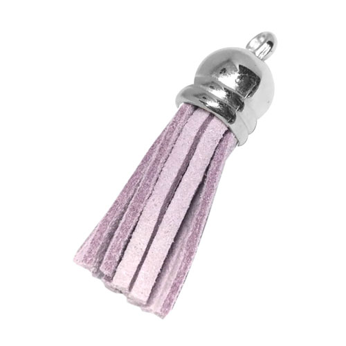 Tassel Lavender with Silver cap