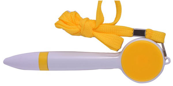 Neck String Pen (Yellow)