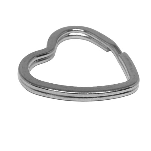 Shaped ring, Flat, Heart shape