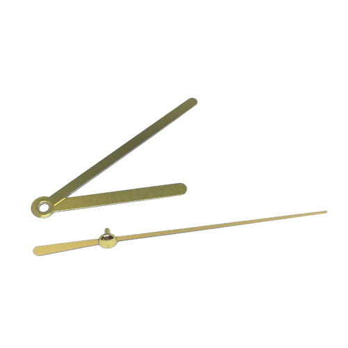 Clock set of hands - Plain - Gold (Excluding movement)