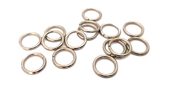 Jump ring 8mm, 1Kg pack
