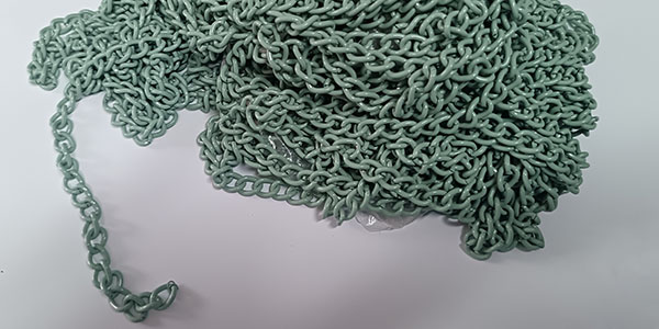 Chain, grey teal, sold per meter