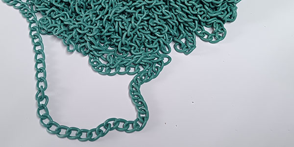 Chain, Turquoise, sold per meter