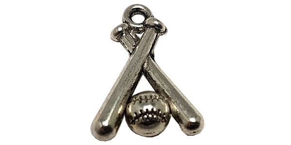 Charm, 6 identical baseball charms