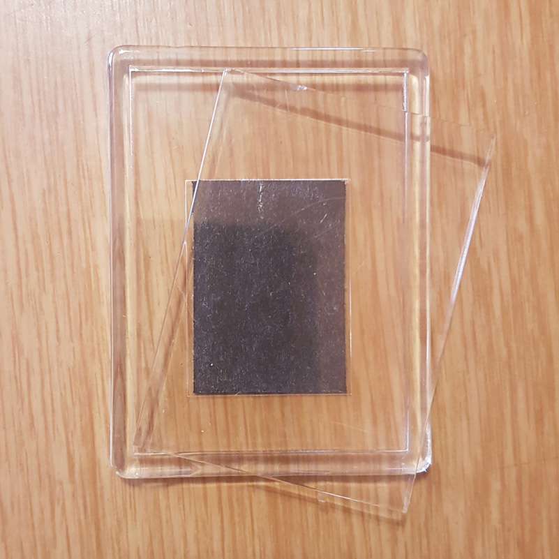 Blank Clip in Fridge Magnet (49mm X 68mm) Photo frame magnet