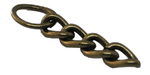 Chain Antique Brass 30mm with one jump ring