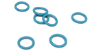 Jump ring 10mm, Light Blue