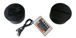 LED Light Base Multi colour with remote