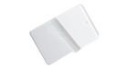 Perspex Tag 3mm, Clear, 40x60mm Rectangle with hole