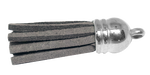 Tassel Grey with Silver cap