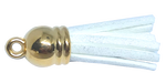 Tassel White with Golden cap