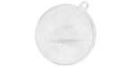Bauble, Clear hollow ball, 60mm